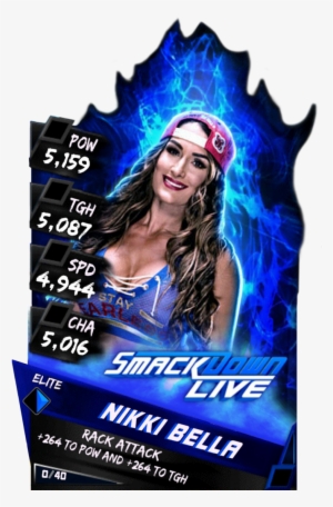 Supercard Nikkibella S3 Elite Smackdown 9618 - Becky Lynch Wwe Supercard #1628829