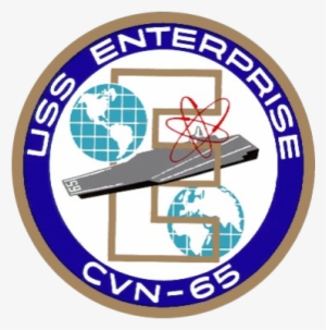 Seal Of Uss Enterprise - Uss Enterprise Cvn 65 Logo #1629437