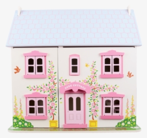 Heritage Playset Rose Cottage - Bigjigs Toys Rose Cottage Dollhouse - Jt101 #1629559