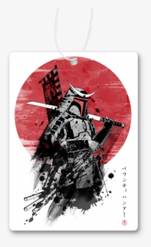 Mandalorian Samurai Air Freshener - Boba Fett Samurai Tattoo #1629812