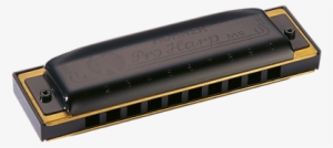 Hohner Pro Harp 10-hole Harmonica - Fender Blues De Ville Harmonica #1630000