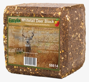 A Supplement For Growing And Breeding Deer - Whitetail Deer Block #1630088
