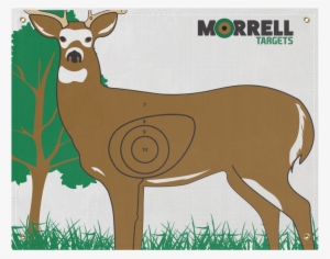 Share With Friends - Morrell Polypropylene Target - Face Nasp/ibo Whitetail #1630230