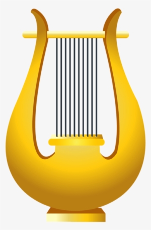 Gold Png Picture Bailes Notas Musicales E - Golden Harp Clipart #1630561