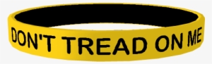 Don't Tread On Me - Silicone Wristband Dont Tread On Me #1630953