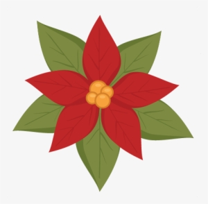 Poinsettia Svg Cutting File Christmas Svg Cut File - Poinsettia Svg Cutting File #1631616