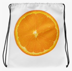 Orange Slice Drawstring Bag - Drawstring #1631647