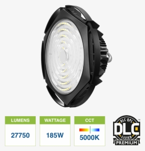 Waterproof Ufo 185-watt Black 5000k 27750 Lumens Ip65 #1631766