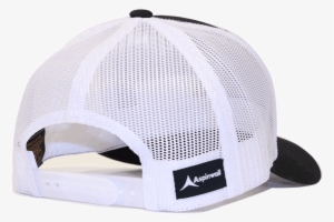 Aspinwall Granite Trucker Hat Black White Back - Baseball Cap #1631888