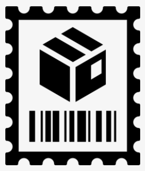 Parcel Stamp An Postcard - Postage Stamp Icon Png #1632070