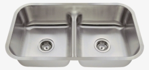 16 Gauge Stainless Steel Sink With Low Divide #1632071
