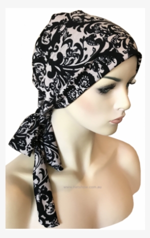 Chemo Cap With Ties - Bandana #1632397