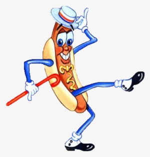 Transparent Dancing Hotdog Happy Hot Pictures Png Transparent - Dancing Hot Dog Clip Art #1633205