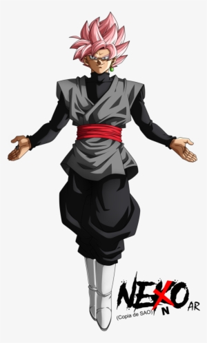 Black Rose Xdddd Ahr By Nekoar Z Warriors, Black Goku, - Topo De Bolo Dragon Ball Super #1633232