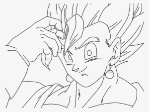 Joking Vegito - Dragon Ball Super Para Dibujar - Free Transparent PNG ...