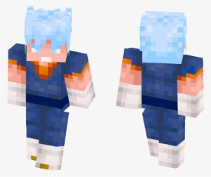 Vegito Kaioken Super Saiyan Blue - Minecraft #1633626