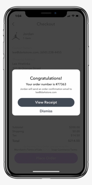 Nike Teamed Up With Snap And Darkstore To Pre-release - Television #1633712