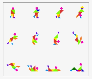 This Free Icons Png Design Of Tan-gram Falling #1634561