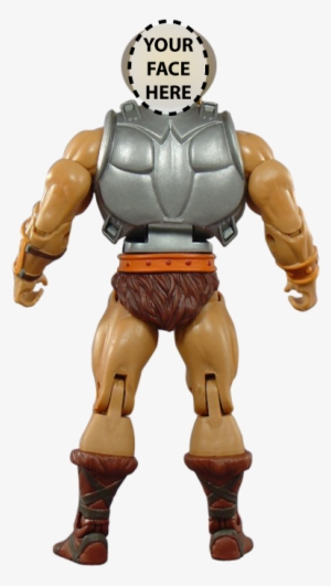 Heman 6" All-vinyl Figure With Your Face On It - He-man #1634859