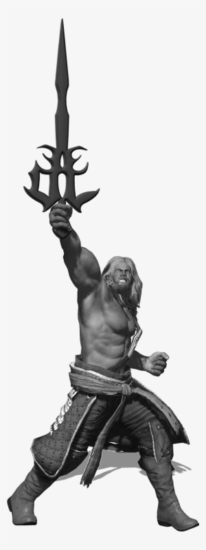 I Modelled The Colour Palette On Various Manowar Album - Statue #1634953