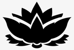 Nelumbo Nucifera Flower Computer Icons Lotus Effect - Lotus Flower Png Black #1635441