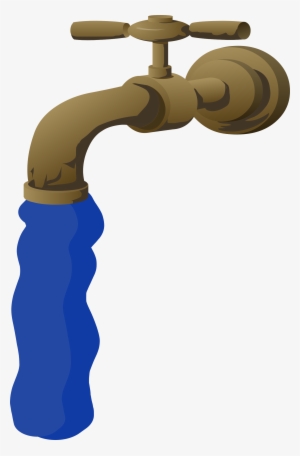 Vector Bronze Big Image Png - Clip Art Water Pipe #1636149