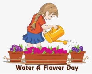 National Water A Flower Day - Water The Flowers Clipart #1636192