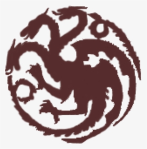 Targaryen-transparent - Game Of Thrones House Targaryen Logo #1636240