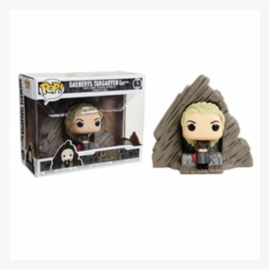 Vinyl Figure Daenerys Targaryen On Dragonstone Throne - Daenerys Pop Vinyl #1636443