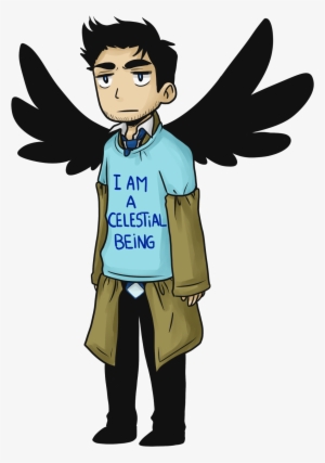 Funny Supernatural Castiel Dean Sam Winchester Hellredsky - Supernatural Funny Drawings #1636678