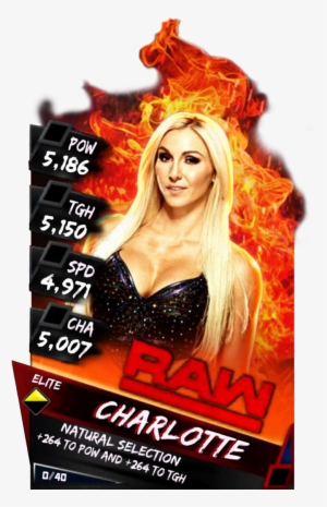 Supercard Charlotte S3 Elite Raw 9600 - Wwe Supercard Sasha Banks #1637619
