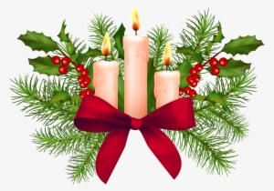 Svg Library Christmas Candles Clipart - Christmas Candles Clip Art #1638204