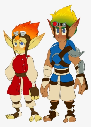 Jak And Daxter Jak & Daxter Jak Daxter Human Daxter - Cartoon #1638384