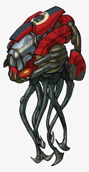 Squid Mech Concept Art - Jak 2 Squid Mech #1638605