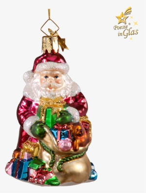 Santa Claus With Bag Of Presents - Christmas Tree #1638673