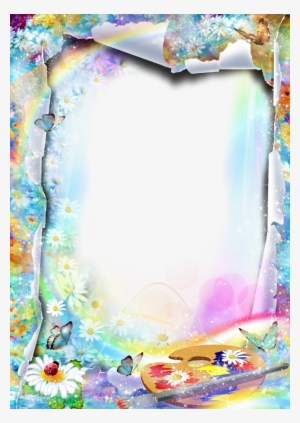 Flower Photo Frame - Sfondi E Cornici Di Fiori #1639448