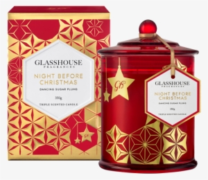 Limited Edition Night Before Christmas Dancing Sugar - Glasshouse Candles #1639453