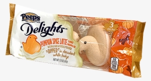 Peeps Delights Pumpkin Spice Latte Marshmallow Chicks - Peeps Pumpkin Spice Latte, 1.5 Oz #1640007