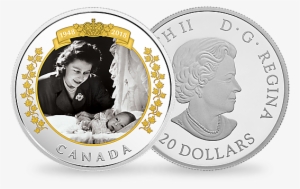 Design Based On A 1948 Photo Taken At Buckingham Palace - Silver Coin #1640078