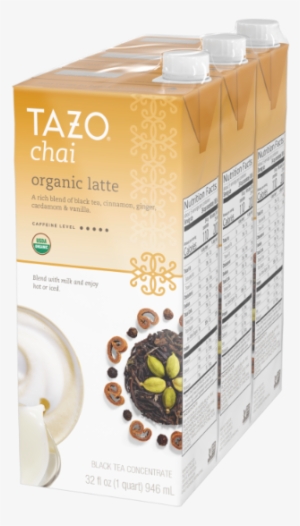 Tazo Organic Chai Latte Concentrate Black Tea 32 Oz - Tazo Organic Chai Tea Latte 32 Oz #1640129