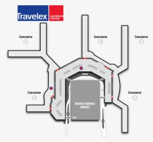 Travelex Map 0 - Uso Bwi Map #1640389