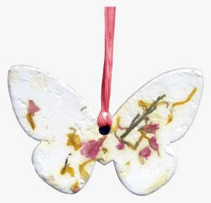 Butterfly Wildflower Me Not Blooming Ornaments - Pieridae #1640540