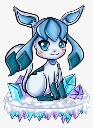 Author Comments - Pokemon Glaceon Cute #1640856