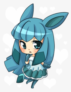 Glaceon Gijinka Gijinkas - Glaceon As A Person #1641435