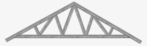 Double W Truss - Roof Truss Clip Art #1641518