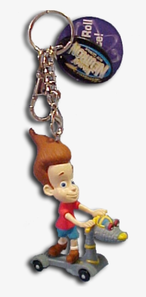 Jimmy Neutron Roll Along Key Chain - Jimmy Neutron Toys #1642648