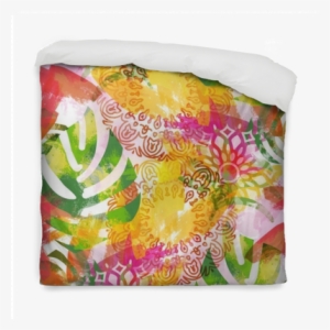 Tropical Background With Watercolor Effect - Textile #1642768