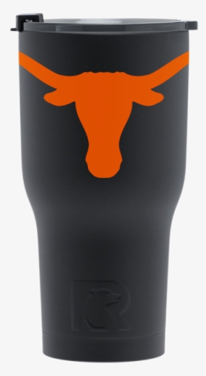Black With Orange Tumbler - Texas Longhorns #1642810