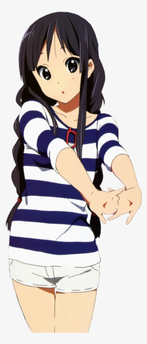 K On Png Transparent Mio Akiyama Transparent Anime - Fille Manga Cheveux Noir #1642934