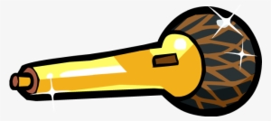 Golden Microphone Png Download - Club Penguin Png Ropa #1643572